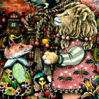 「Change the Sky」26cm×18cm 水彩紙(アルシュ)・水彩絵具・アクリルガッシュ・色鉛筆・ミリペン