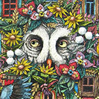 「Methuselah」20cm×20cm アルシュ・水彩絵具・ミリペン