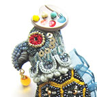 「『姫国山海録』の筑前の怪虫のブローチ」