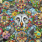 「prologue library」F10 麻紙・水干絵具・岩絵具